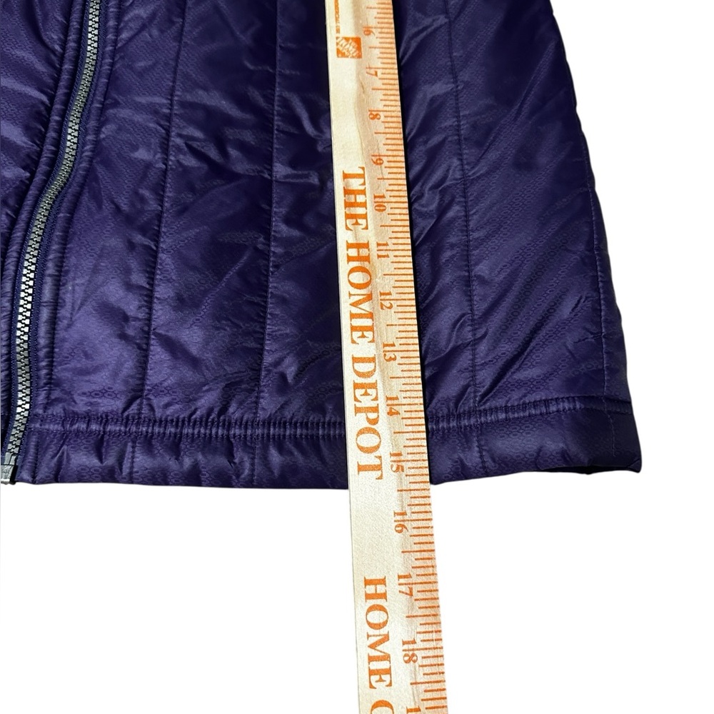 Athleta Insulated Quilted Mini Skirt Women’s Size 8 Purple Zip Front Active - Picture 4 of 7